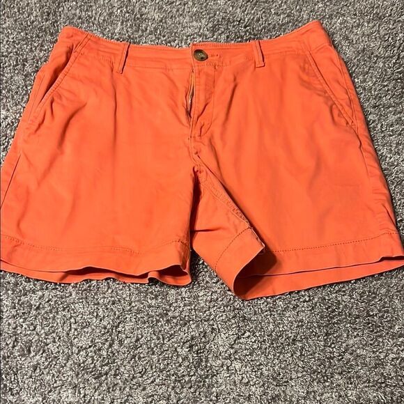 Loft Vibrant Orange Shorts - Picture 1 of 8
